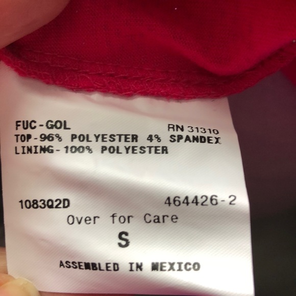 Small pink and gold tank top - Picture 5 of 5